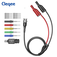 Cleqee CKT012 Set Auto Test Leads and Acupuncture Probe Set Oscilloscope Accessories for Automobile Measurement