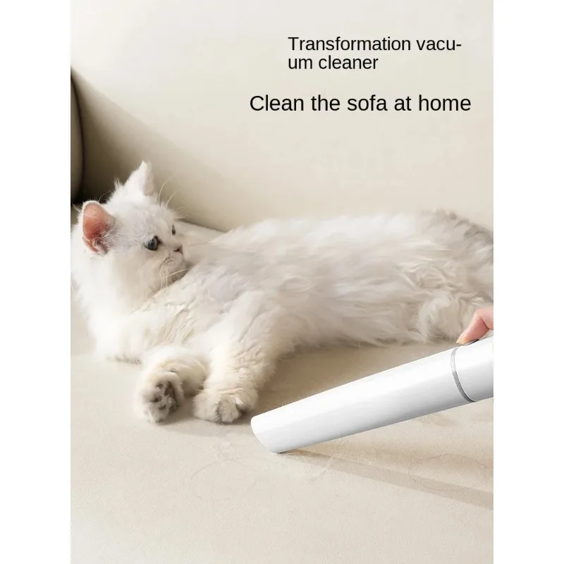 Small White 5-in-1 Pet Hair Conditioner Dog Cat Suction Hair Comb Lady Shaver Electric Clipper Shaving Foot Hair Pusher