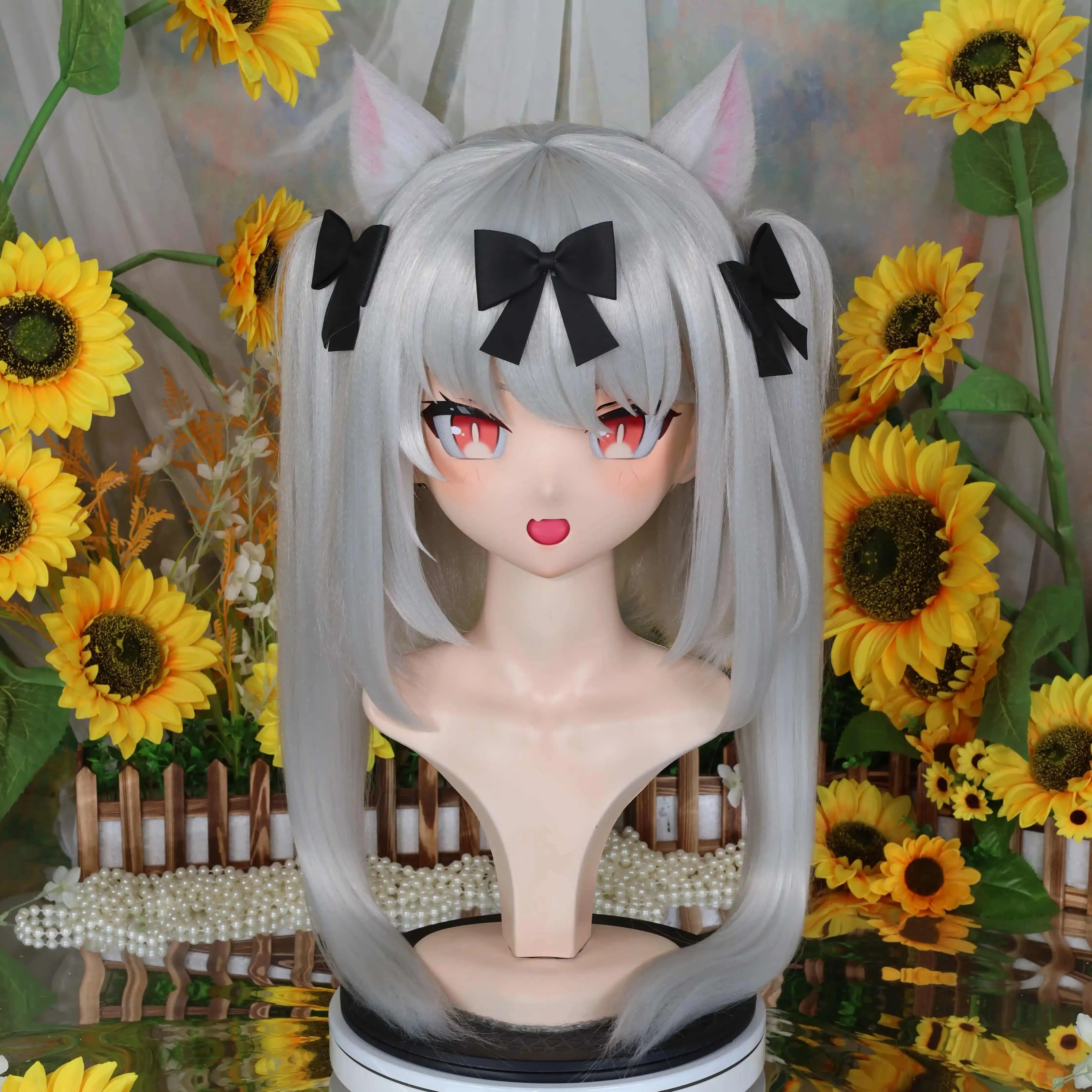 

Kigurumi Snowwind NFD Full Headband Lock Cosplay Headshell Props Costume Anime Game