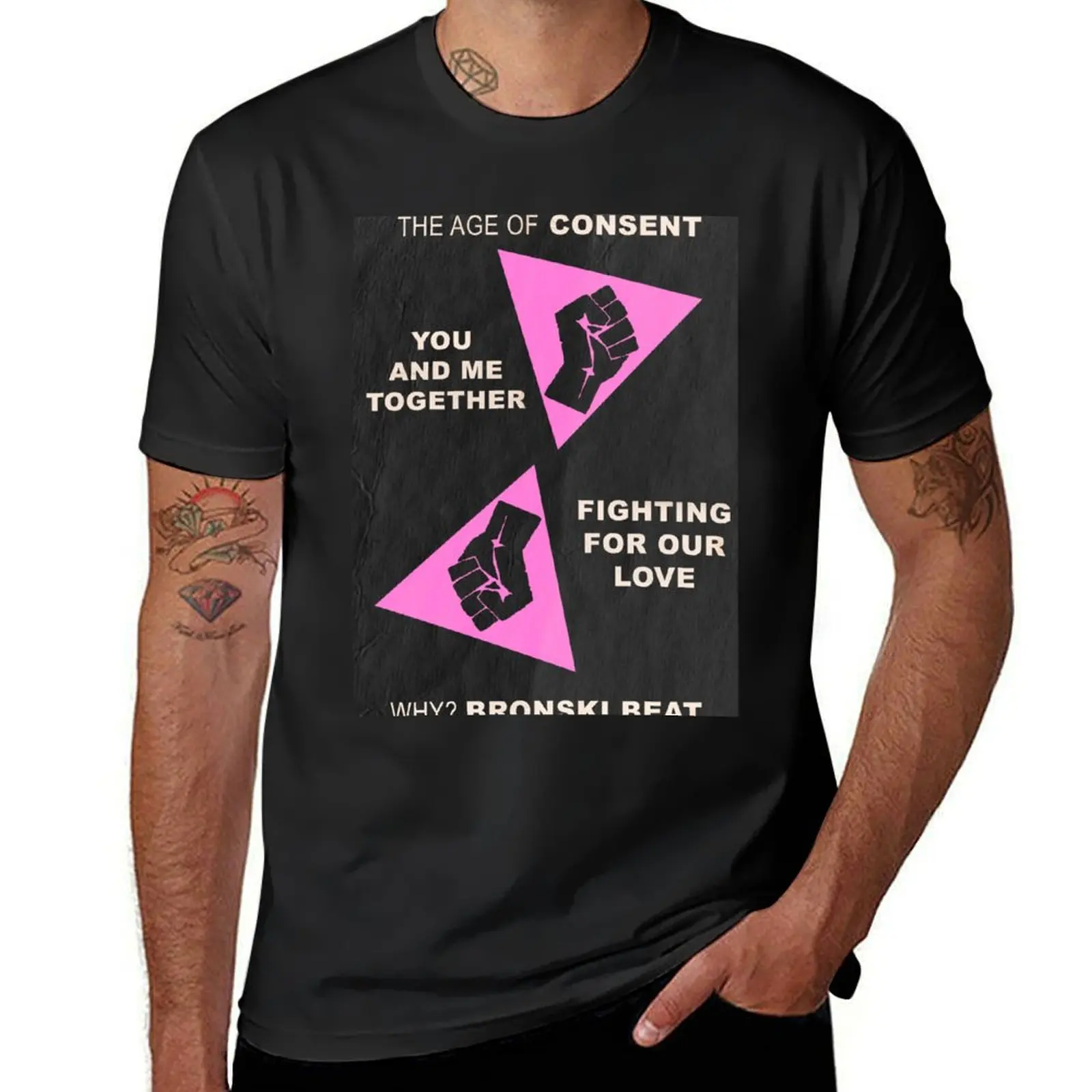 BRONSKI BEAT. WHY? T-Shirt customs cute tops mens vintage t shirts