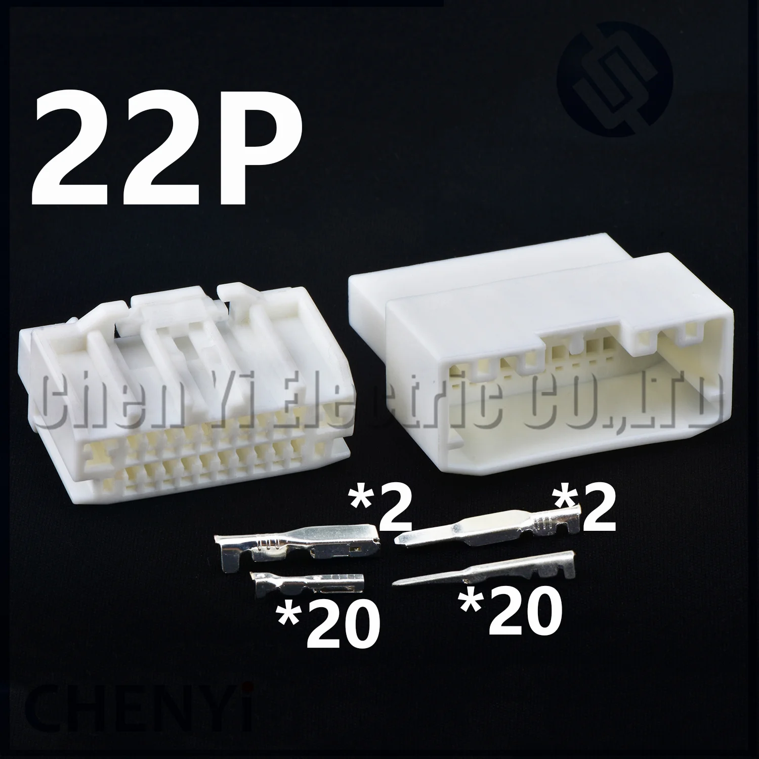 22 Pin Automotive connector car audio video radio amplifier harness plug CY6522-22P-11-1 CY6522-22P-21-1 1438759-1