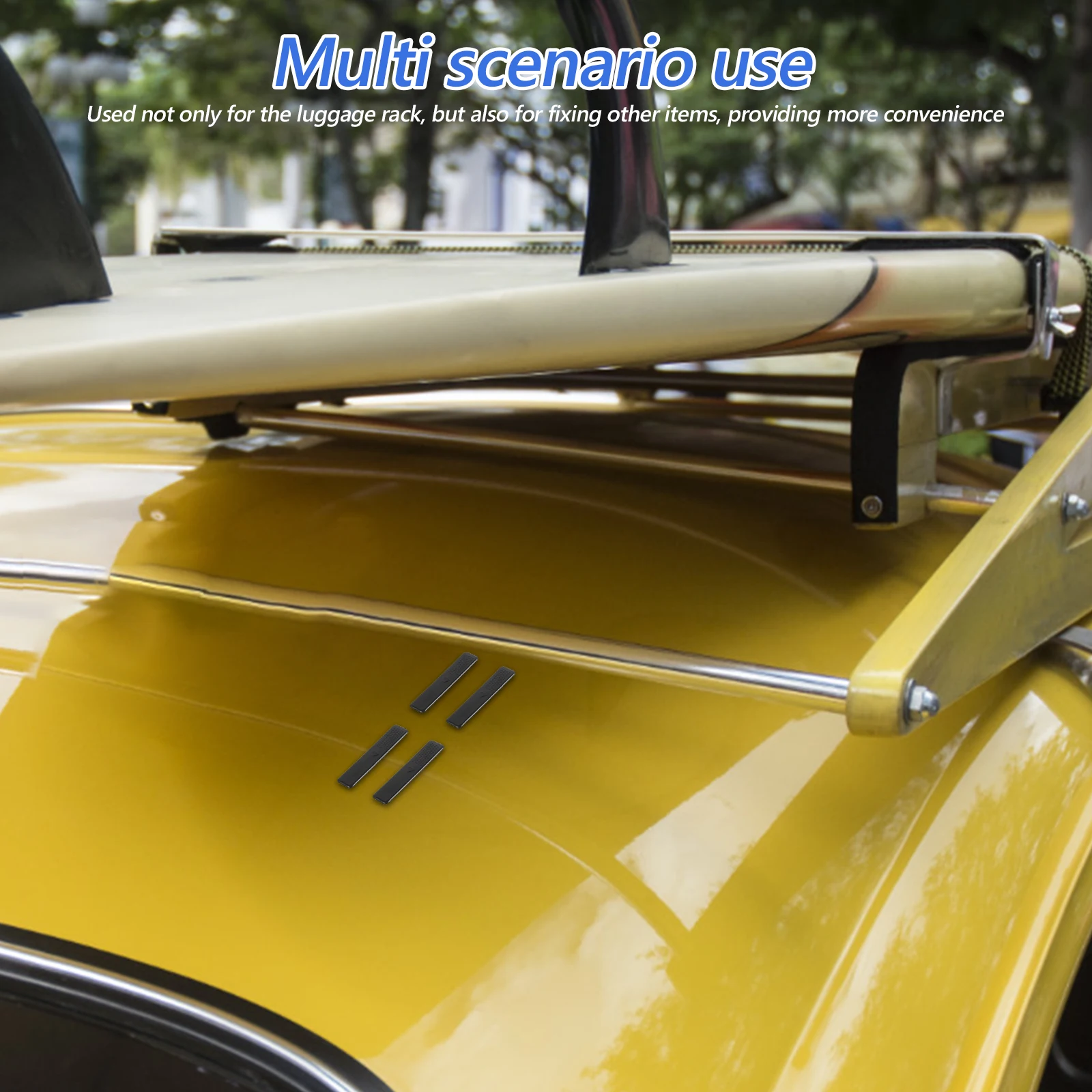 

30pcs Car Roof Gutter Clips Replaceable Covers Waterproof POM Material Stable Antislip Design Suitable For Various Vehicles