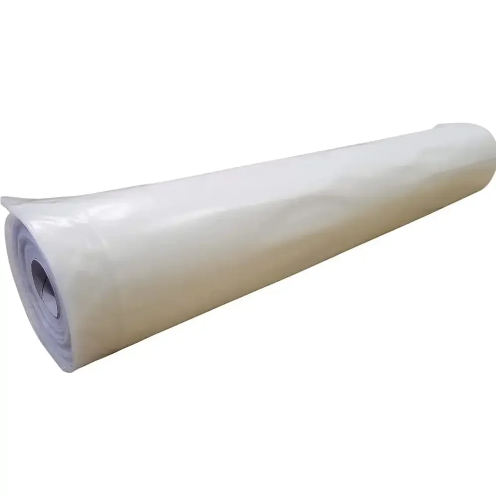 UV-Resistant 6 Mil Polyethylene Greenhouse Film, 60' x 30', 4-Year Protection for Hoop Houses and Gardening
