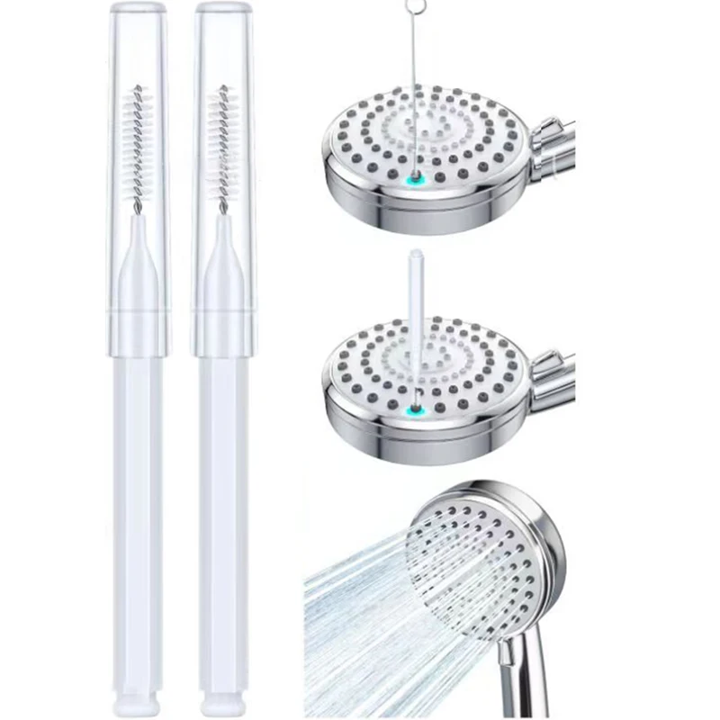 Shower Head Cleaner Tool Small Space Hole Anti-Clogging Shower Head Cleaning Brush Showerhead Cleaner Picks