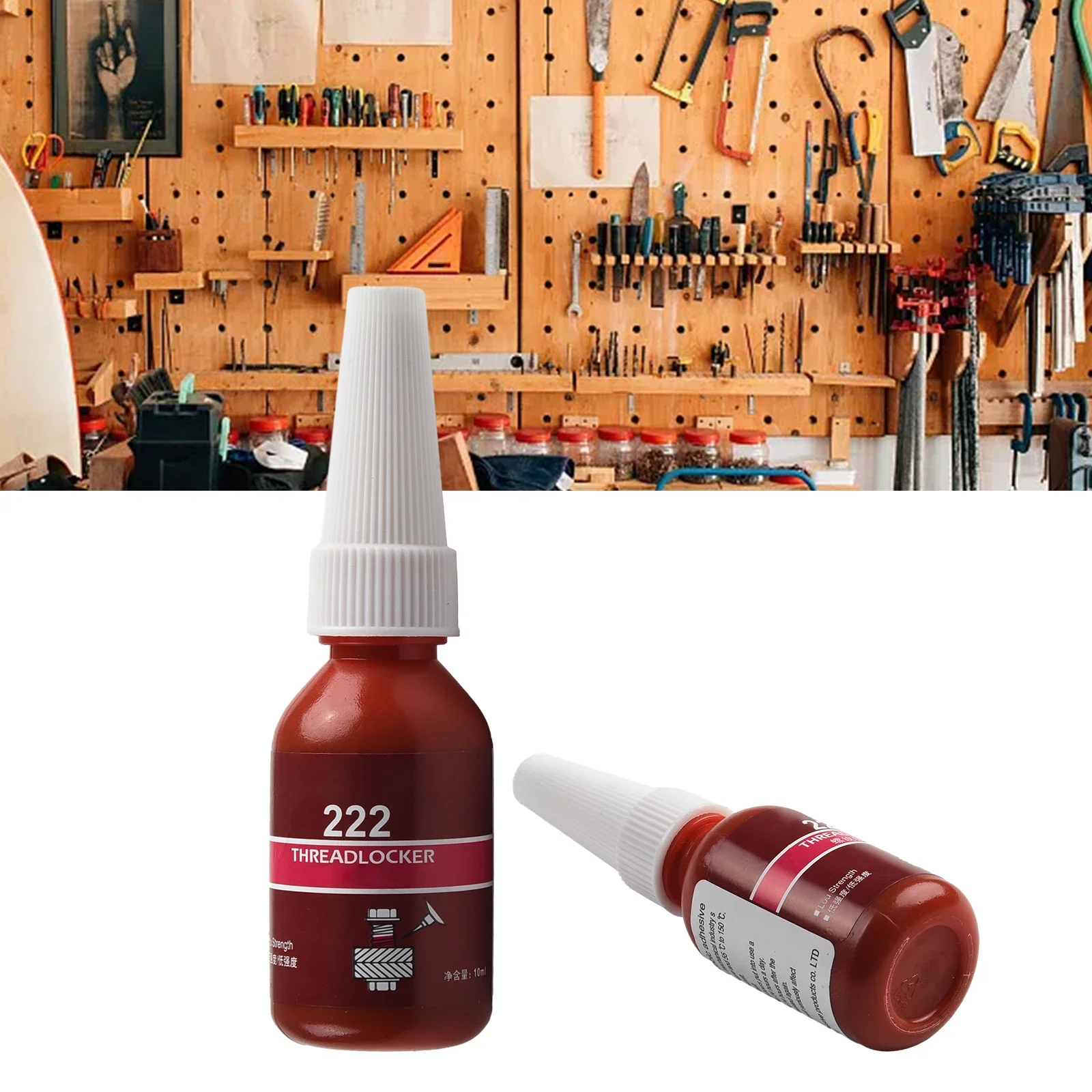 

Adhesive Threadlocker 10ml Screw Lock Threadlocker 242 Anaerobic Adhesive Sealer High Strength Anti-Loosening Metal Thread