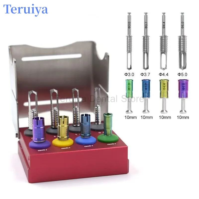 Premium Dental Implant Bone Graft Kit - Self-Grinding Trephine for Autologous Bone Harvesting
