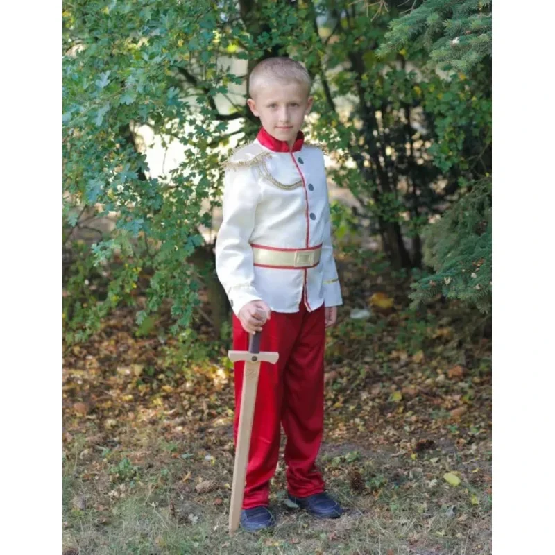 Disfraz de Halloween de Príncipe Encantador 2026 para Niños, Ropa de Rey para Bebés, Disfraz de Príncipe Guapo para Fiesta de Cumpleaños B5UPT