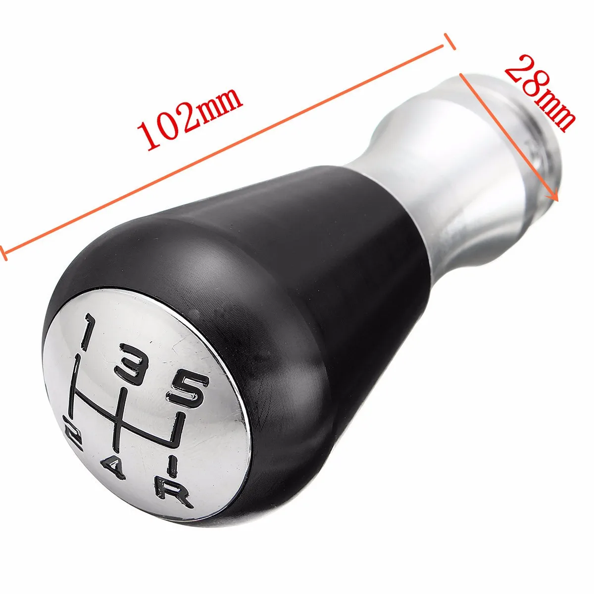 5 Speed Manual Aluminum Alloy Gear Shift Stick Knob for Peugeot 405 307 206 3 Colors