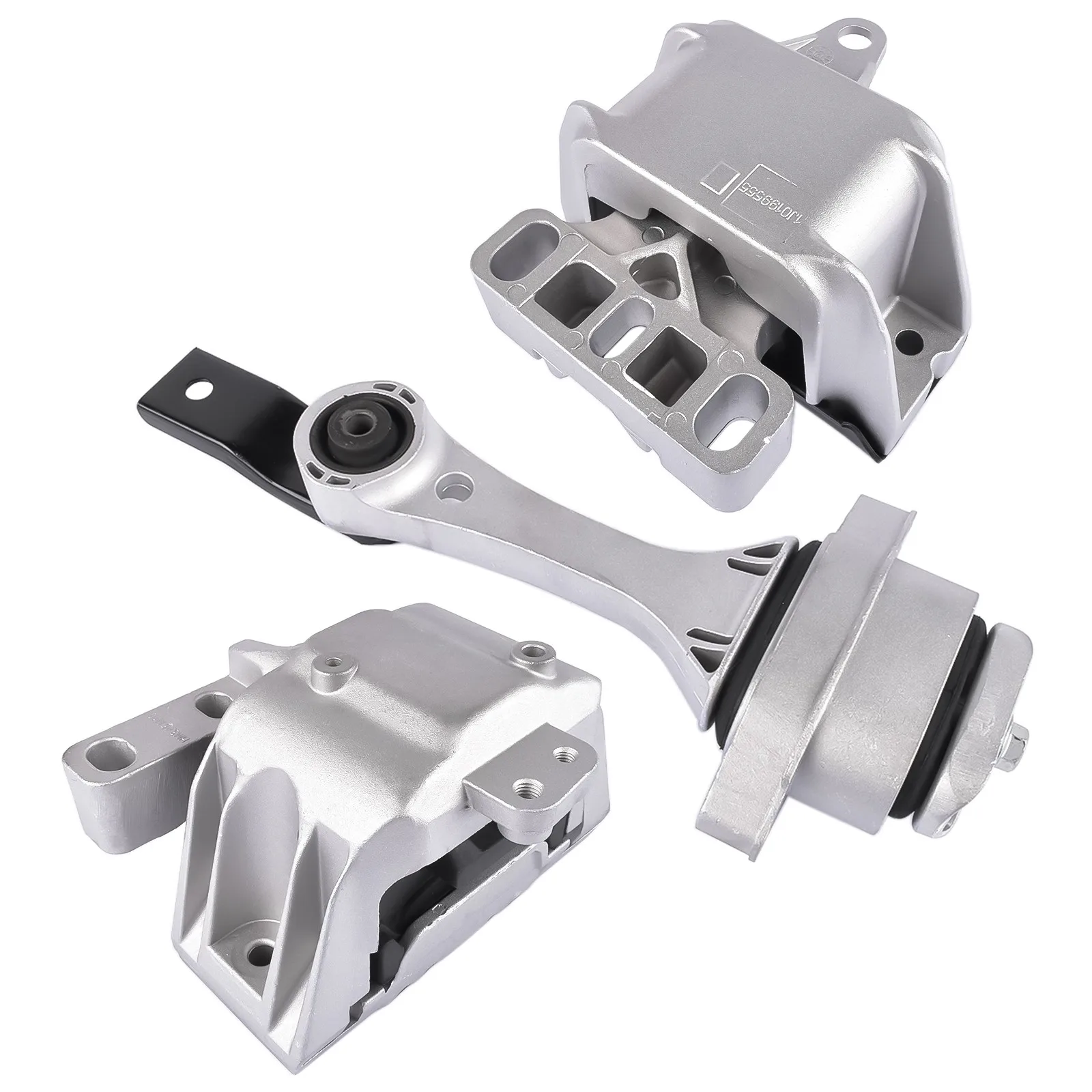 AP01 3x Supporto Motore e Trasmissione per Audi A3 VW Bora Seat Leon Skoda Octavia 1.8 1.9 1J0199262BF, 1J0199262CL,1J0199851AA, 1J0199851AB,1J0199555AJ, 1J0199555AP