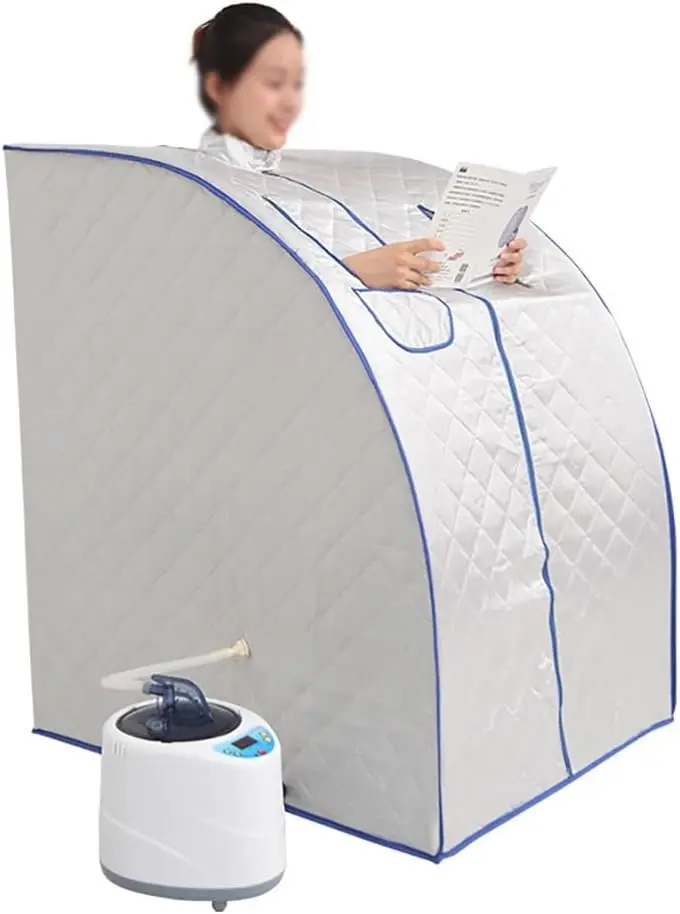 

Portable Folding Steam Sauna with 1000W 2L Steam Generator,One Person Sauna for Therapeutic Relaxation Detox