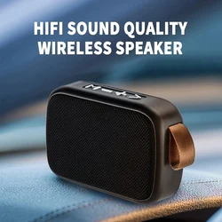 Portable Fabric Speaker Outdoor USB Wireless Sound Box Support TF Card FM Radio Speakers Voice Broadcast Universal Mobile Phone