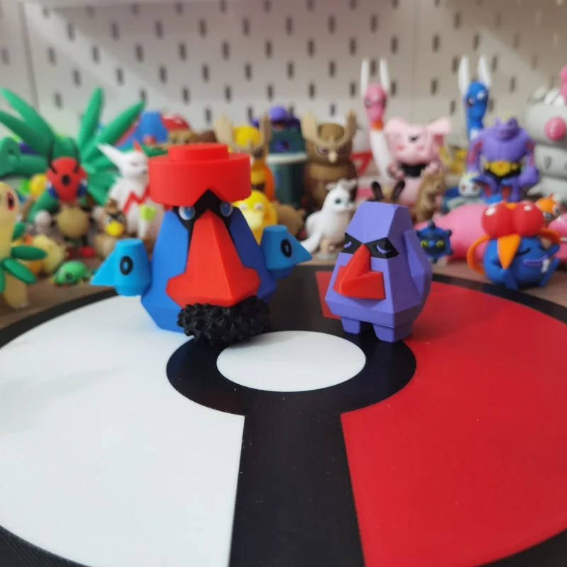Anime Pokemon Nosepass Probopass Figur Proportion World 1:20 Diy 3D Druck Charakter Kawaii Desktop Dekoration Modell Spielzeug Geschenk