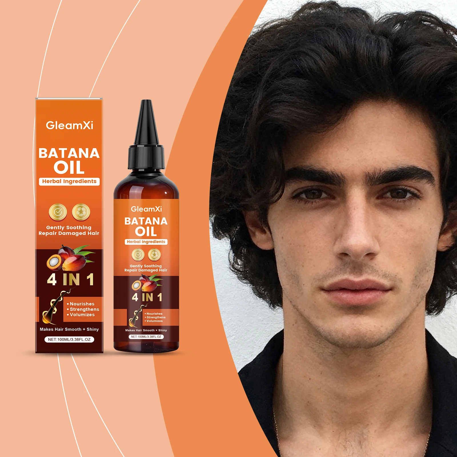 

Масло Батана для роста волос 4-в-1: масло батана, семена тыквы, розмарин и касторовое масло. Питает и укрепляет волосы естественным образом.