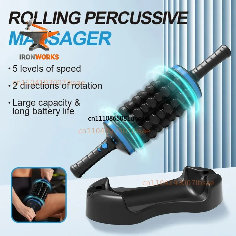 Deep Rolling Impact Massager - Muscle Relaxing Full Body Massage Device