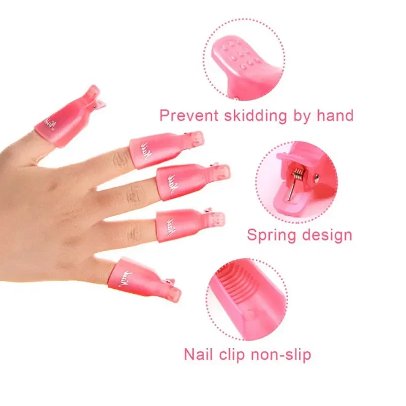 مجموعة أدوات إزالة طلاء الأظافر ، نقع ، غطاء جل بالأشعة فوق البنفسجية ، أدوات لف القصاصات ، انتهازي البشرة ، تنظيف القطن ، العناية بالأظافر ، مجموعة واحدة #4