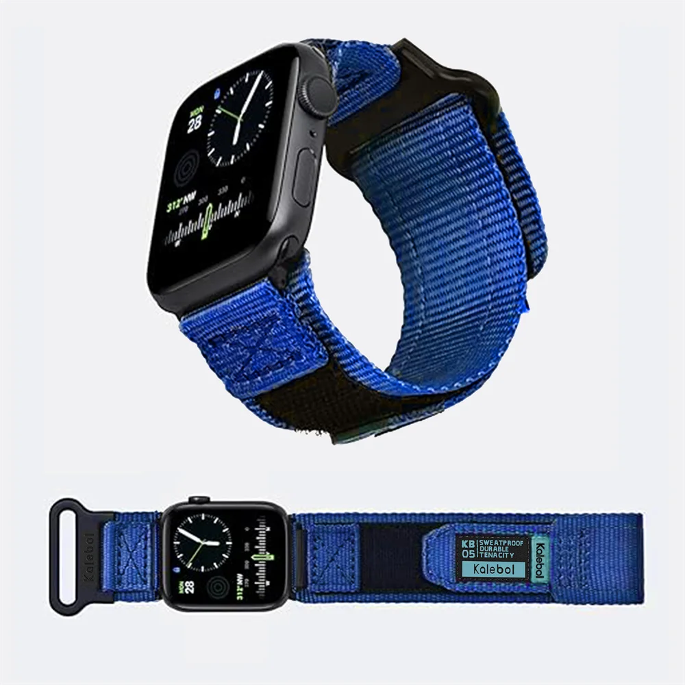 Sport Nylon Loop for Apple Watch band 49mm 45mm 44mm 42mm strap for iwatch series Ultra 9 8 7 6 SE 5 4 40mm 41mm 38mm Bracelet
