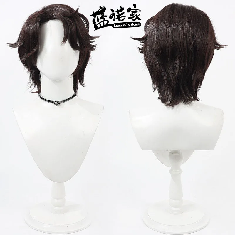 Anime Identity V Puppeteer Cosplay Wig Halloween Carnival Party Props Synthetic Hair Heat Resistant Fiber + Wig Cap