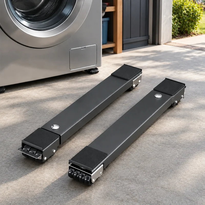 Set of 2 Heavy-Duty Moving Dollies with 24 Swivel Wheels for Large Furniture and Appliances