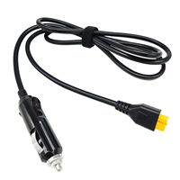 XT60 Cigarette Lighter Car Charger Power Supply 12V 24V Cable for Powerstation Ecoflow Delta River Bluetti EB55 and More