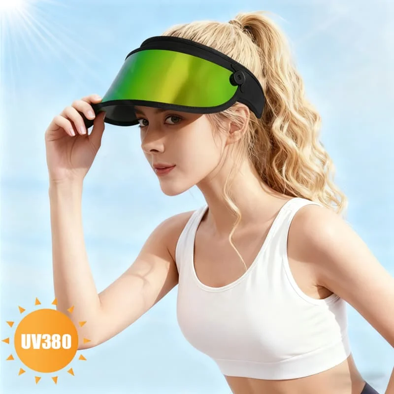 

2026 New Wide Brim Golf Cap Breathable Outdoor Sport Cap Cool and Stylish Black Soft Sweatband Quick-drying Light Blocking Hats