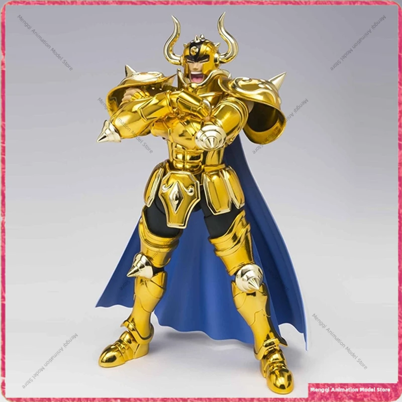 [In Stock] Metal Club/MC Saint Seiya Myth Cloth EX Taurus Aldebaran 24K/Mirror Gold Zodiac Knights Action Figure