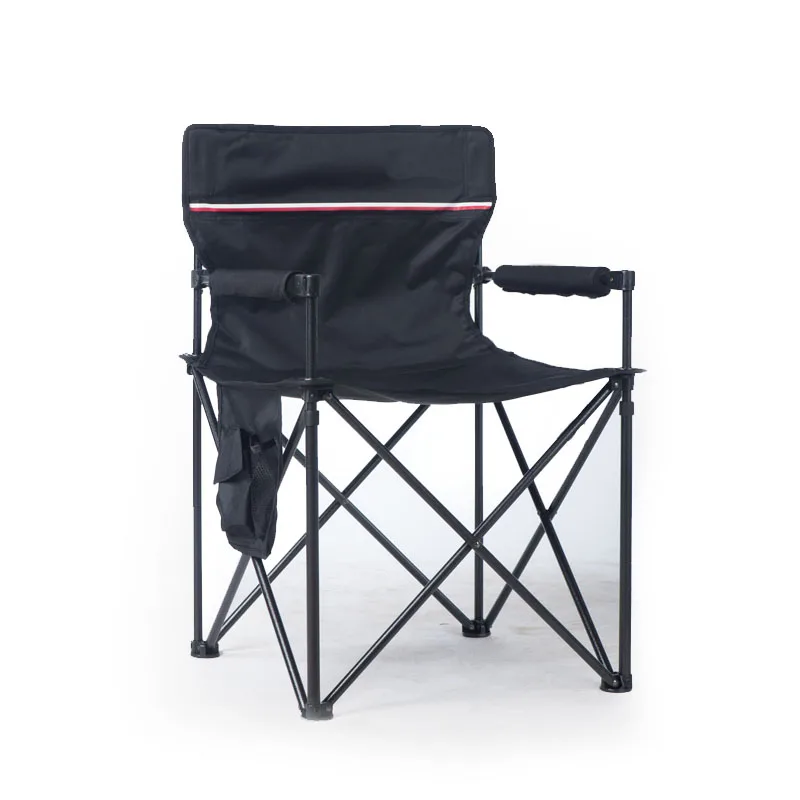 

Wholesale Hot Selling Durable Sillas Camping Outdoor Picnic Folding Beach Ultralight Black Camping Chairs