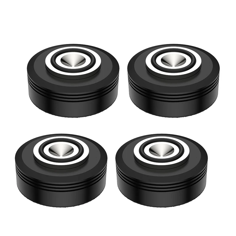 4Pcs 50X22mm Hi-End Speaker Feet Aluminum Alloy Amplifier Stand DISCS Turntable CD Player Computer Machine Base