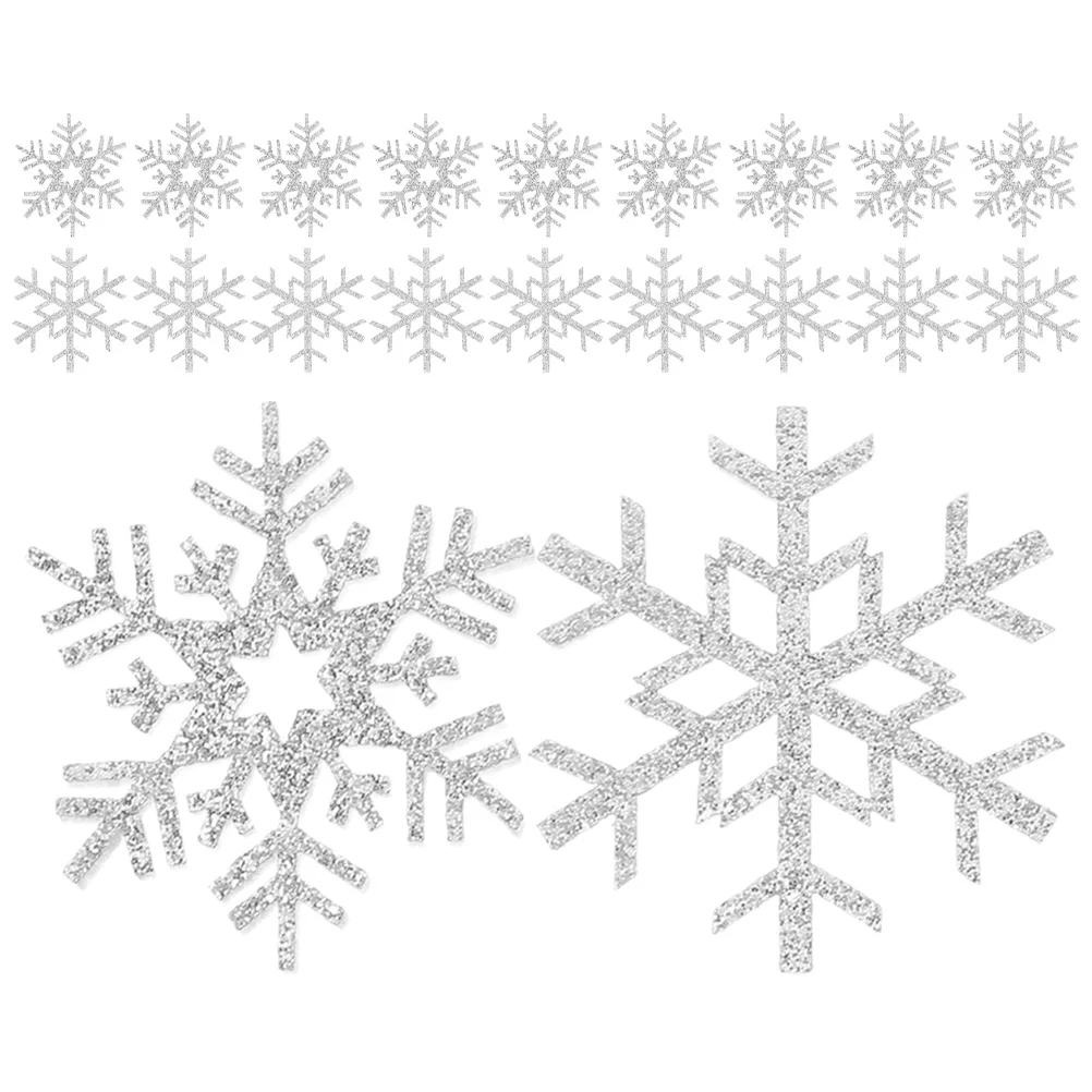 

20 шт., принадлежности для рукоделия ручной работы, нашивки в виде снежинок для DIY, заколки для волос, повязки на голову, зимние декоративные аппликации с вышивкой на джинсовых сумок