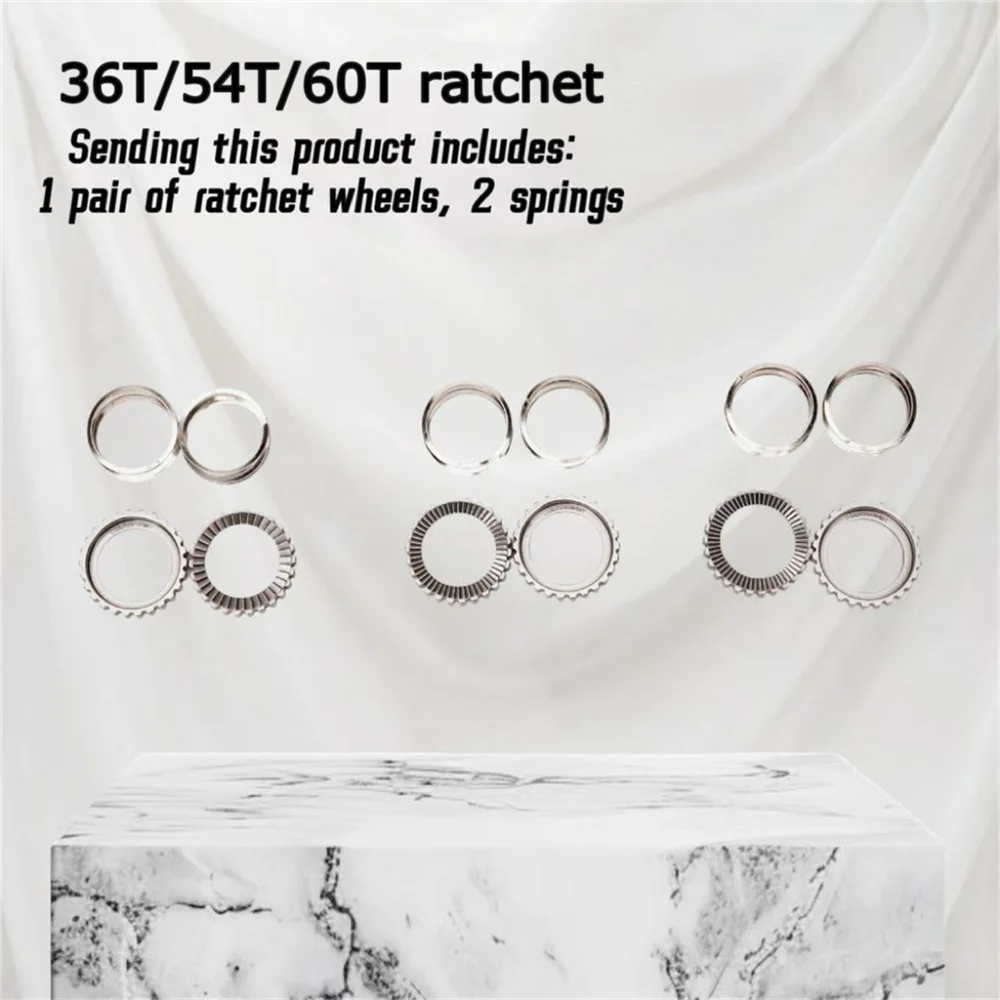 Ratchet  36T/54T/60T Bicycle Wheel Hub Flat Star Ratchet Bicycle Wheel Hub Ratchet Repair Kit Patch Wheel Systeml