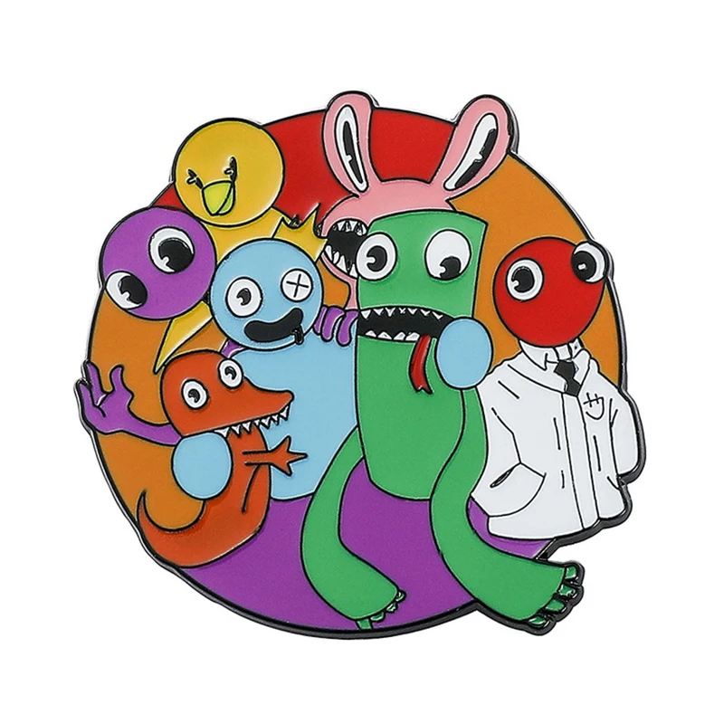 

Cartoon Character Enamel Brooch Metal Alloy Lapel Pins Fashion Jewelry Badge Gifts for Anime Fans