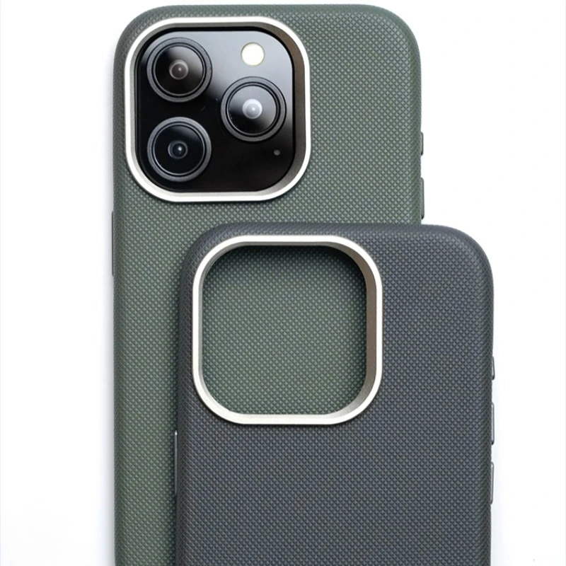 

Case For iPhone 16 Pro Max 15 14 13 Case Simple For MagSafe Magnetic Matte Fine Grain Leather Phone Cover Shockproof Bumper