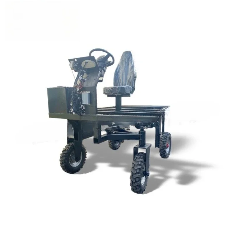 

Electric four-wheel farmland vehicle, sprocket drive assembly, multi-functional four-wheel cultivated land rotary tiller, matchi