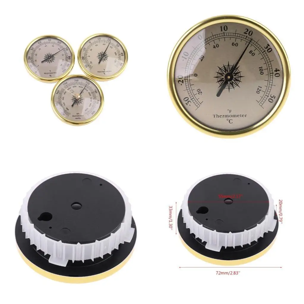 

R9UF -механический термометр гигрометр барометр для набора тестовых инструментов метеолетов