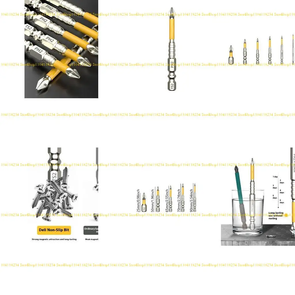 P9FB 25/50/65/70/90/150mm Power Drill Bit Bit Dampak Magnetik Bor Obeng