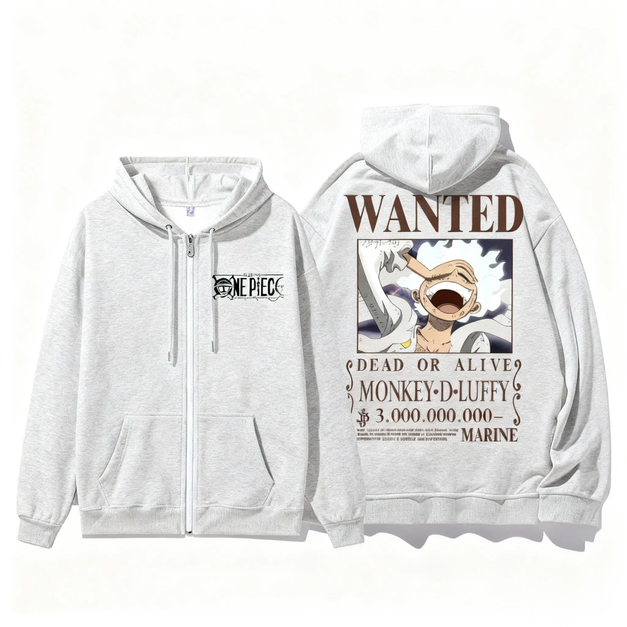 

Цельная толстовка с капюшоном в стиле аниме «Луффи хотел принт», новая мужская и женская повседневная уличная одежда, толстовка с капюшоном на молнии, пуловер для косплея, зимняя новинка