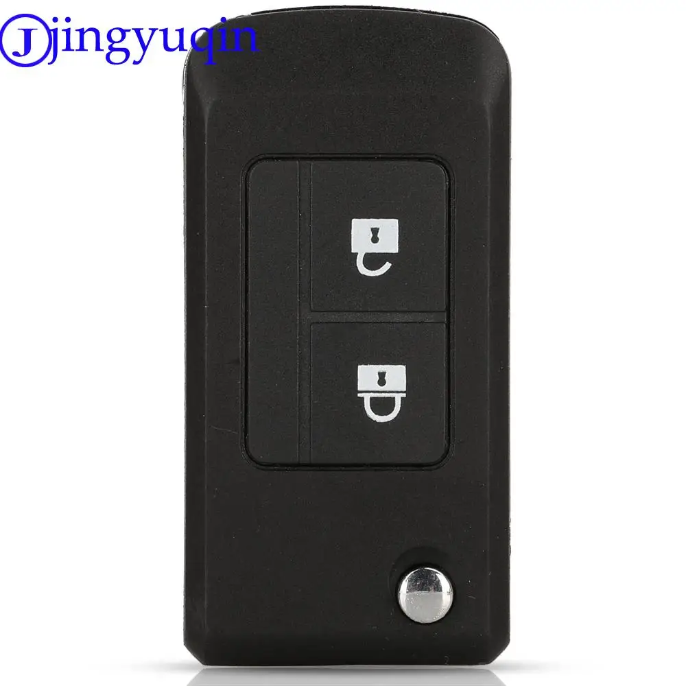 jingyuqin 2 Buttons Replacement Modified Key Shell Case Fob fit for Subaru Forester Legacy Impreza Outback 2000 2001 2002