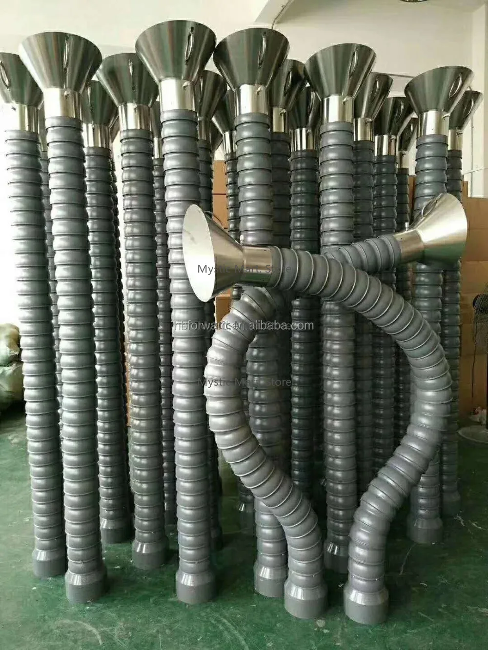 Вентиляция бамбукового воздуховода 110 мм/160 мм универсального всасывающего рычага, промышленного всасывающего рычага