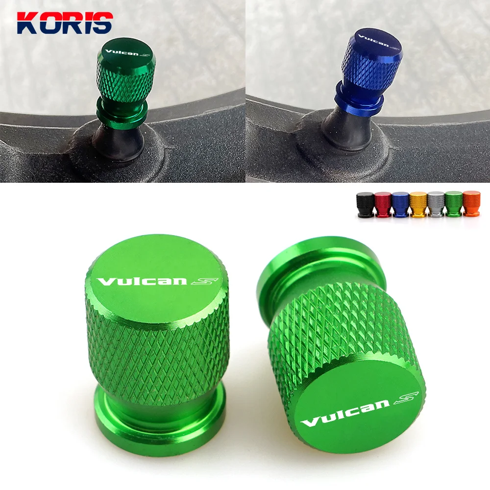 1 Pair For Kawasaki Vulcan S650 Vulcans 650 En650 Wheel Tire Valve Caps Air Port Stem Cover Plug Motorcycle Accessories