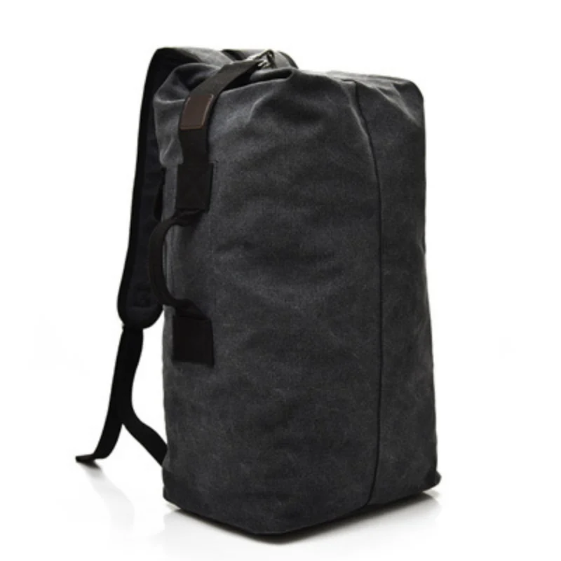 

Fashion men's backpack large capacity travel outdoor sports bag tidal current canvas