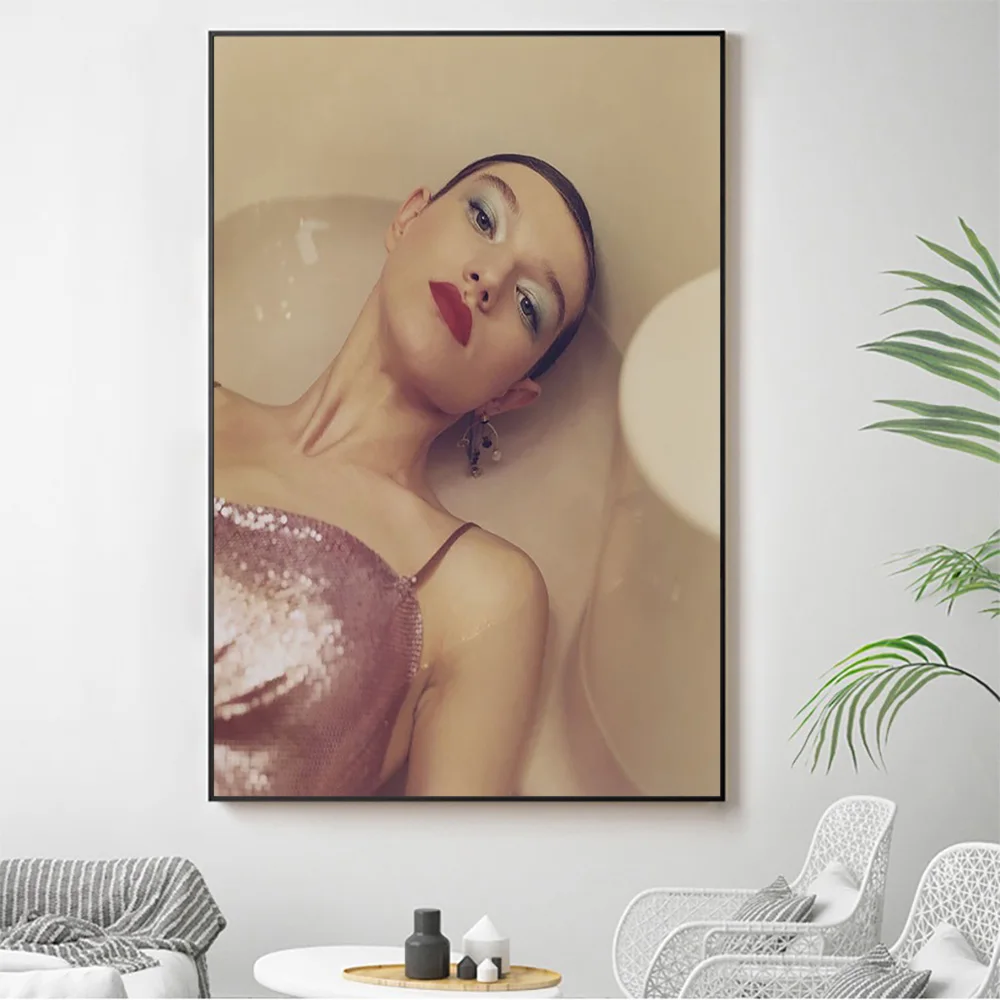 Silk Cloth Wall Poster Mckenna Hellam Sexy Model Star Art Home Decoration Gift