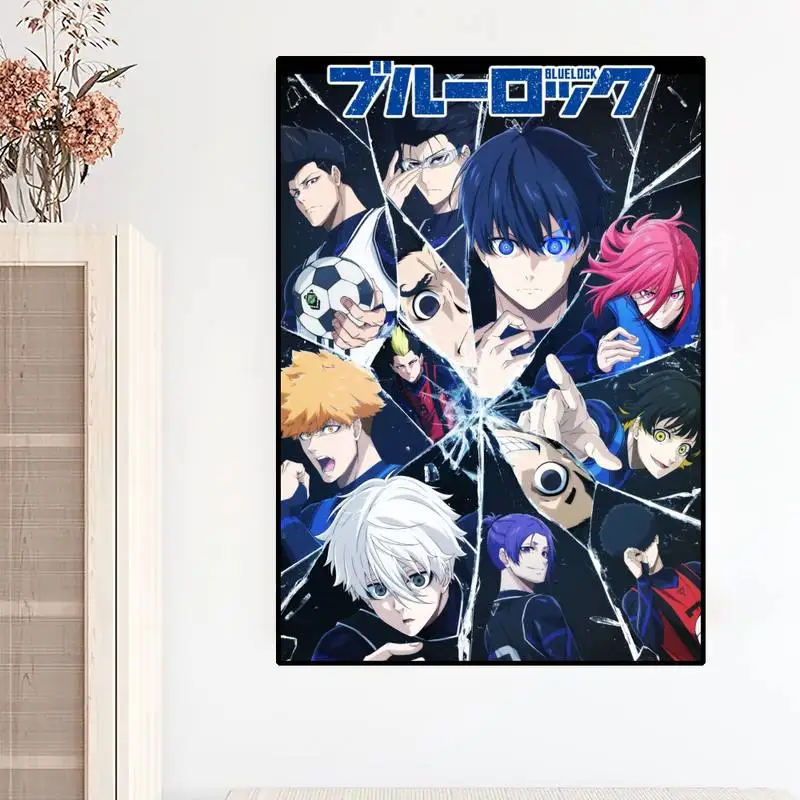 Anime BLUE LOCK Isagi Yoichi POSTER Poster Prints Wall Painting Bedroom Living Room Decoration Home