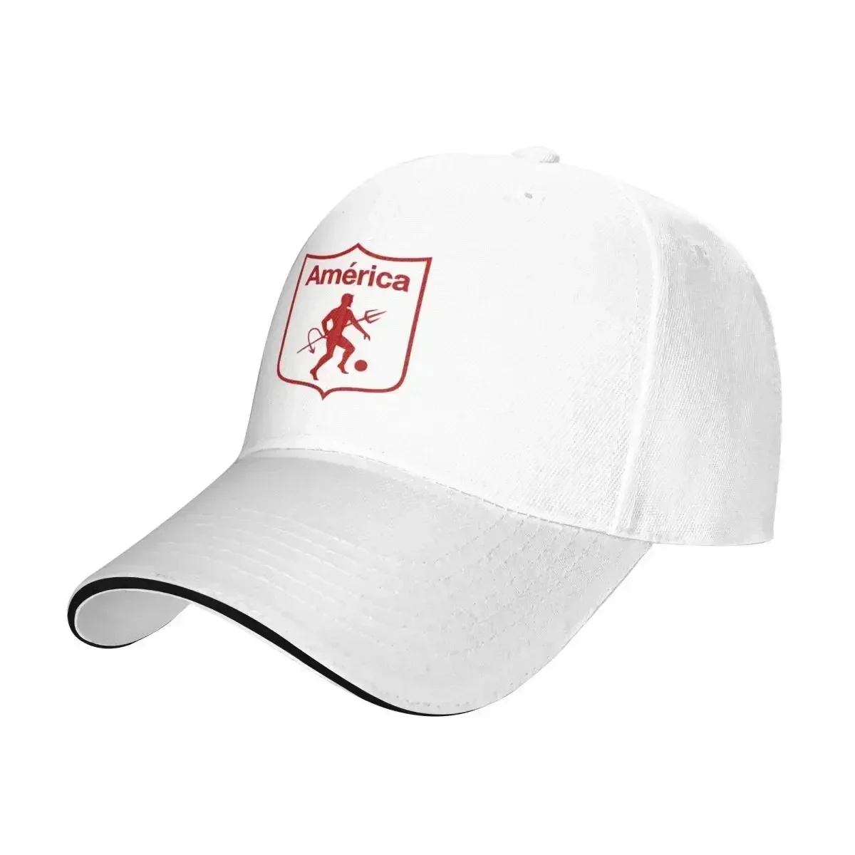 America de Cali Los Diablos Rojos Los Escarlatas Baseball Cap Mannelijke harde hoed Hoeden Voor Vrouwen Heren
