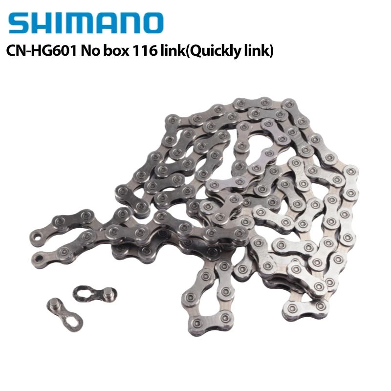 Shimano HG601 HG701 Chain 11 Speed ULTEGRA DEORE XT Chain 112/116/122/126 Link HG CN For Ultegra 6800 R8000 XT M8000 Road Chain