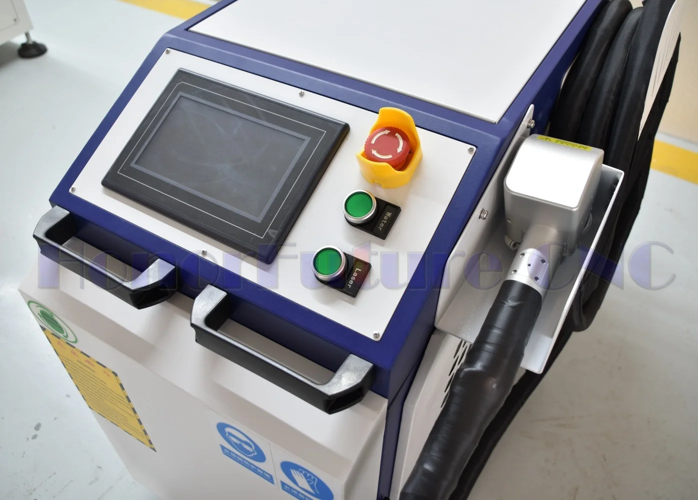 500w 50mj Pulsed Fiber Laser Cleaner Pulse Rust Oil Laser Cleaning Machine