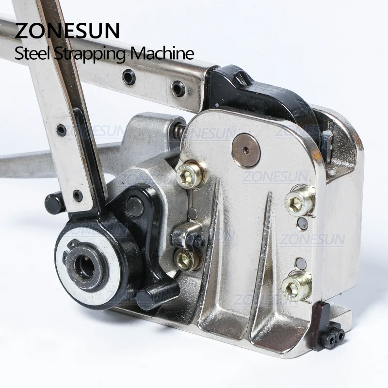 ZONESUN DB-GD35 16-19 мм Ручная Пряжка, стальной ремень, обвязочная машина, инструмент для обвязки, Натяжитель для стальной упаковочной машины по дереву