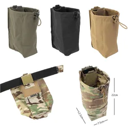 Outdoor Tactical Waist MOLLE Dump Pouch Single 5.56 Quick Pull Combined Recycling Bag for Belt