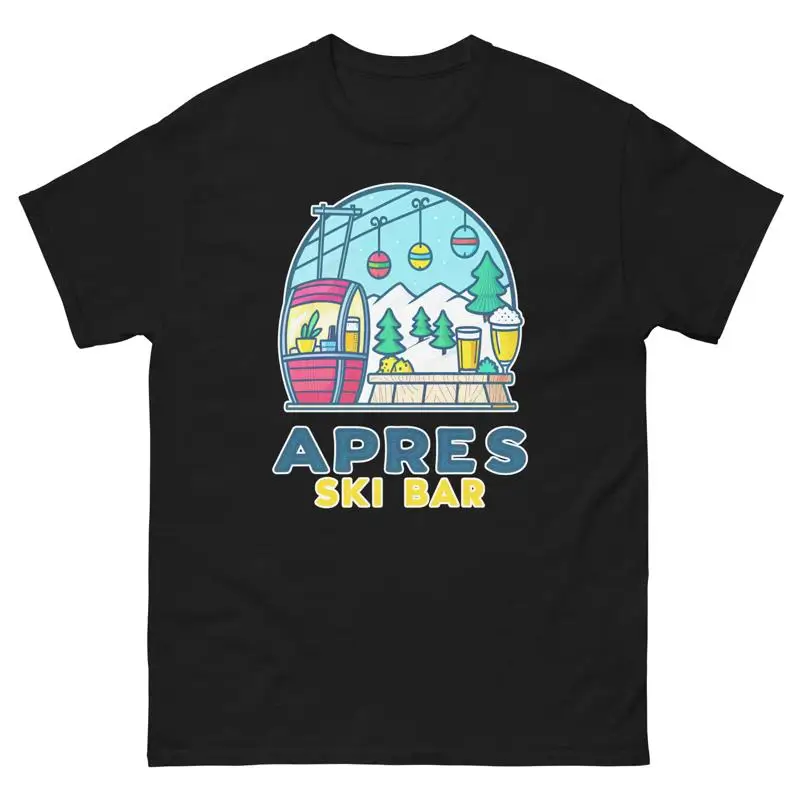 Apres Ski Bar Mountain Resort Town T Shirt