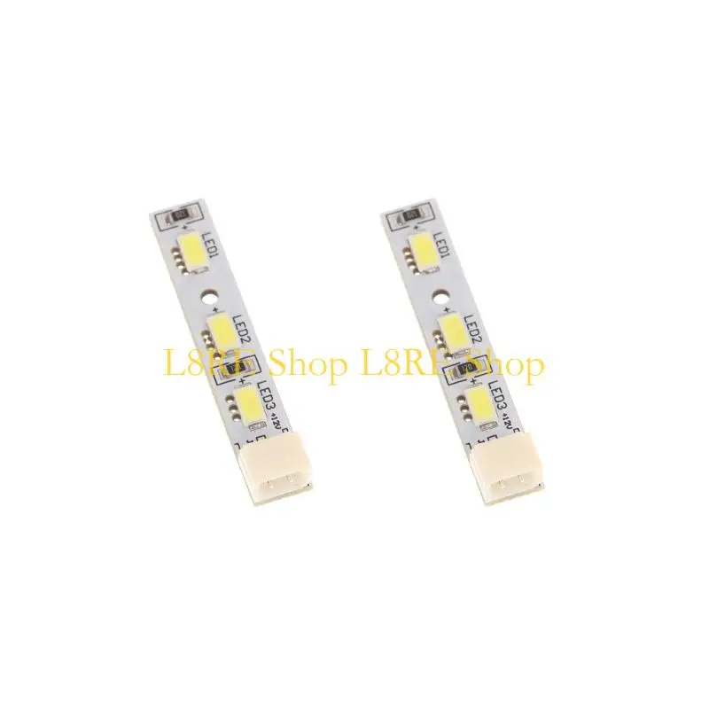 

L8RE LED Strips Refrigerator Lamp Energy Saving Freezer Drawer Lighting Replacement Parts Waterproof Fridge Light Bar