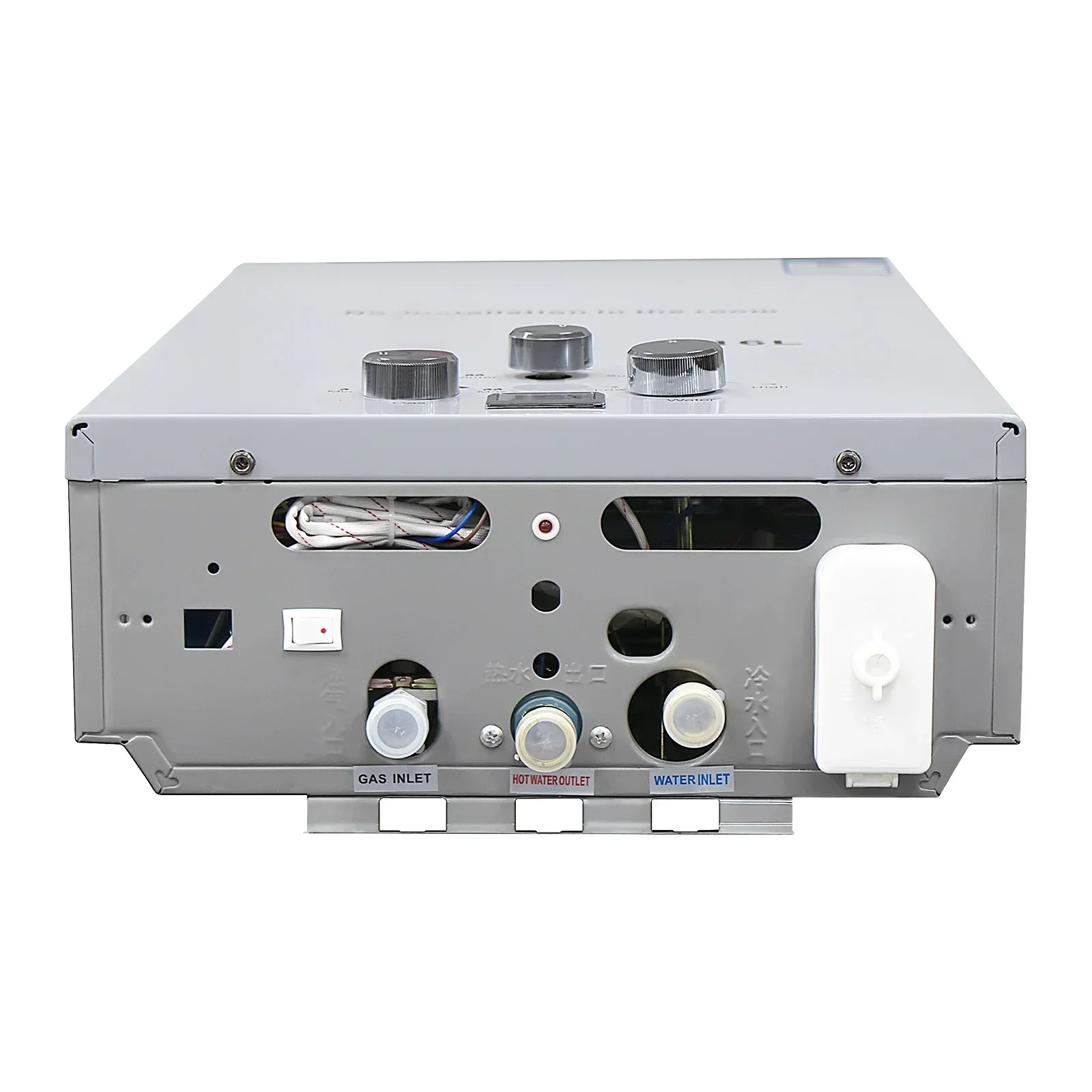 VEVOR scaldabagno a gas di petrolio liquefatto 6L 8L 10L 12L 16L 18L scaldabagno bianco propano butano a gas di petrolio liquefatto