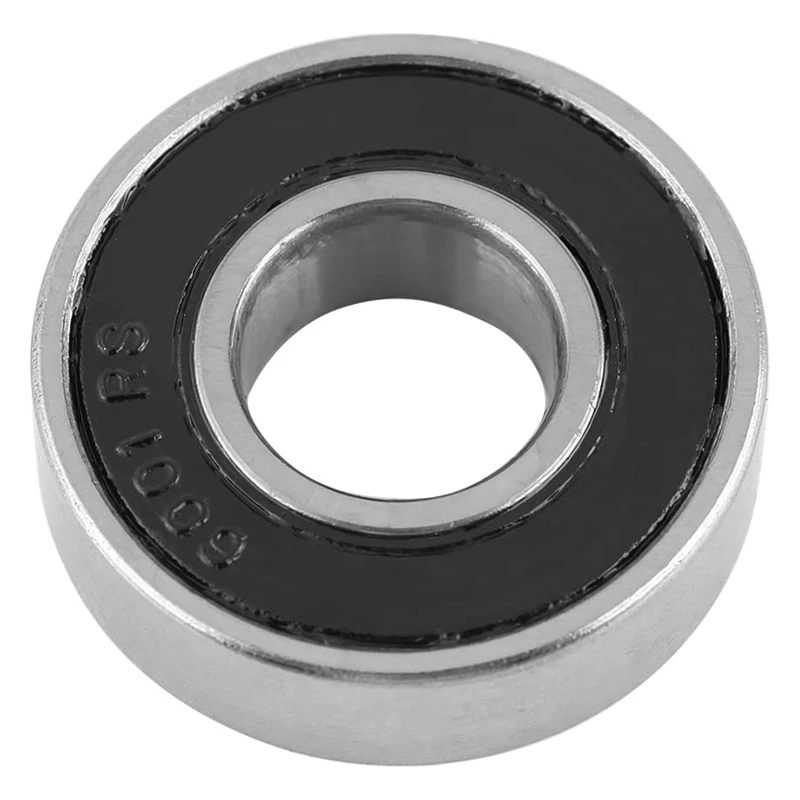

B-Est 10 Pcs Ball Bearings Rolling Bearings Sealed Deep Groove Ball Bearings Bearing Steel 6001-2RS (12X28x8mm)